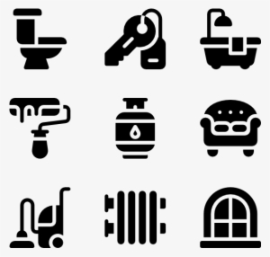 Home & Living 50 Icons - Gas Icons