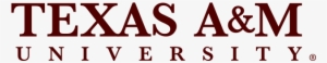 Texas Am Logo Wide - Texas A&m University College Station Logo