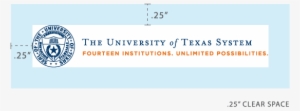Ut System Branding Guidelines Spacing - University Of Texas Seal
