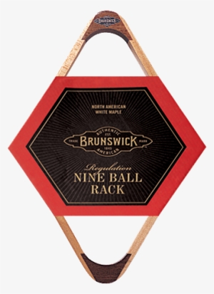 brunswick billiards 9-ball rack