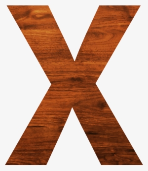Wood Clipart Letter Alphabet X Letter X In Wood Png - Wood Alphabet X