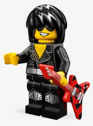 Rockstar - Lego Minifigures Series 12 Rock Star Minifigure - Loose