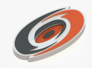 Carolina Hurricanes Logo 3d Print - Carmine