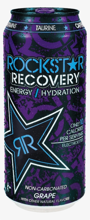 Rockstar Recovery Grape - Rockstar Recovery Energy Drink, Grape - Single, 16