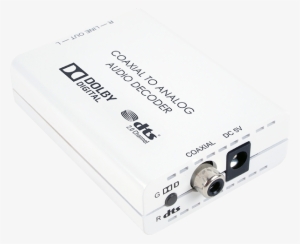 Coaxial To Stereo Audio Converter With Dolby Digital - Dolby Digital