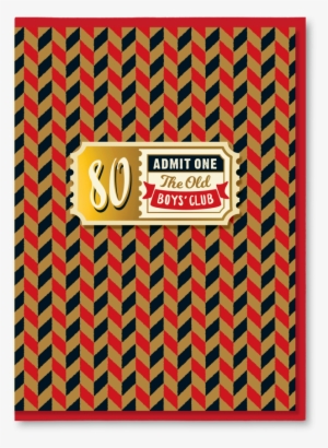 80 Admit One - Polka Dot