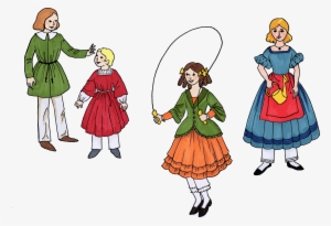 This Free Icons Png Design Of Vintage Children's Fashion