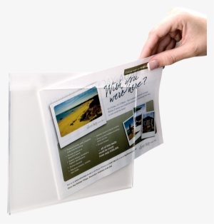 A4 Landscape Paper Holder Pockets With Holes 1 - Standard Paper Size
