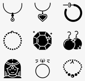 Jewellery 30 Icons - Circle