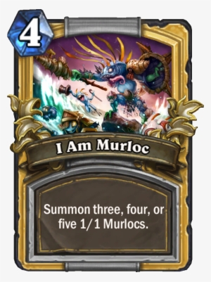 Blizzcon I Am Murloc - Hearthstone Developer Cards