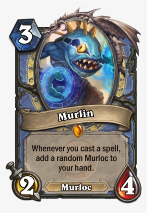 Murloc Mage Legendary, Murlin - 5 Mana 7 7