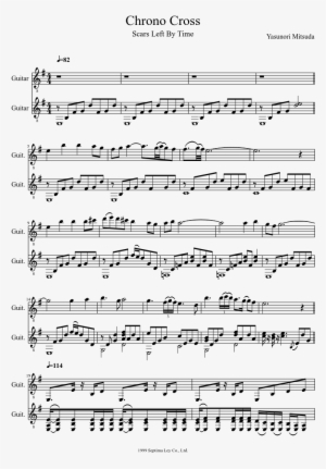Chrono Cross Scars Of Time Musescore - Scars Of Time Piano Sheet Music