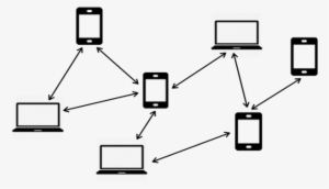 Mobile Ad Hoc Network - Diagram