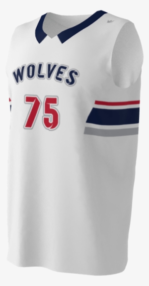 Wolves Custom Dye Sublimated Basketball Uniform - Sports Jersey