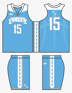 Custom Basketball Uniforms Blue Basketball Jersey Template