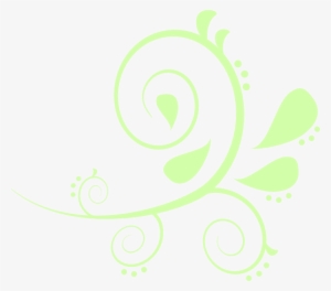 How To Set Use Paisley Curves Green Clipart - Mint Green Designs Png