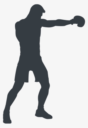 Athlete Silhouette - Boxing