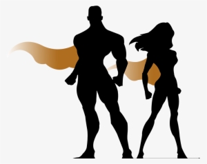 Multi-sport Fitness Expo & Ifbb Pro Competition - Silhouette Of Superhero Girl