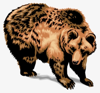 Grizzly Bear - Female Grizzly Bear Clipart