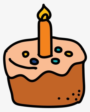 Cute Cake Icon - Pastry Cartoon Png