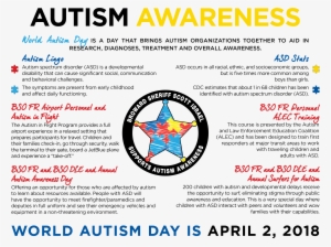 Link To 2018 Autism Awareness Infographic Pdf - Circle