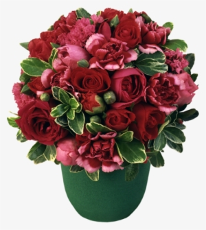 Floral Arrangement - Бордовые Пионы Фон