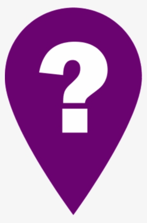 Red Help Icon - Question Icon Purple