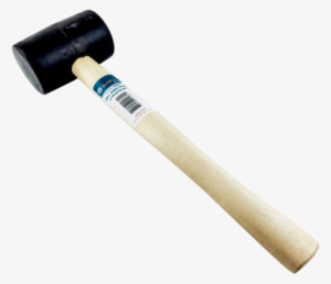 Rubber Mallet With Wood Handle - Hammer
