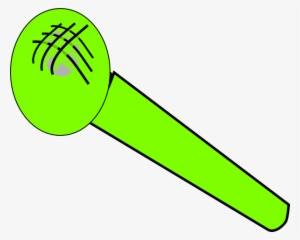 Green Mic Clip Art - Green Microphone Clipart