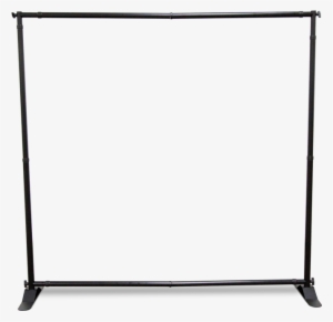 Adjustable Banner Stand - Displaysense 5ft Black Heavy Duty Clothes Rail