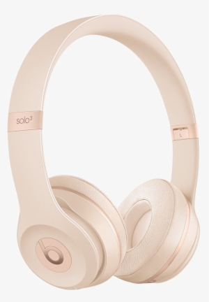 Rose Gold Headphone Transparent Image - Headphones