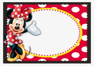 Minnie Mouse Clipart Minnie Mouse Mickey Mouse Picture - Minnie Plates 7'' 8 Par Paquet