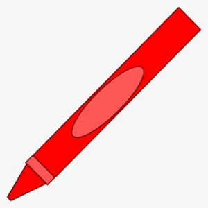 Red Crayon Clipart - Flag With Red Stripe
