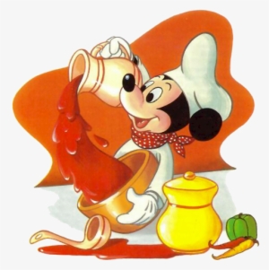 Chef Mickey Mouse Clipart - Mickey Y Minnie Chef
