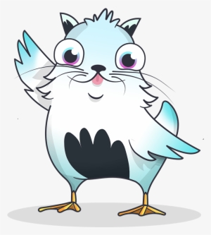 Cryptokitties Cryptonews Hedwig - Cryptokitty Png