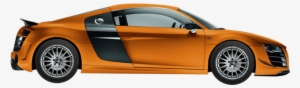 Tyres For Audi R8 Vehicles - Audi R8 Orange Png