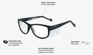Worksight™ Frames Function As Fashionable Eyewear As - Wiley X Safety Side Shields