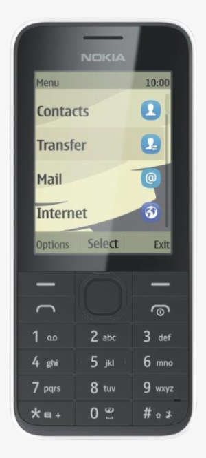 Nokia - Nokia 208 - Red - Unlocked