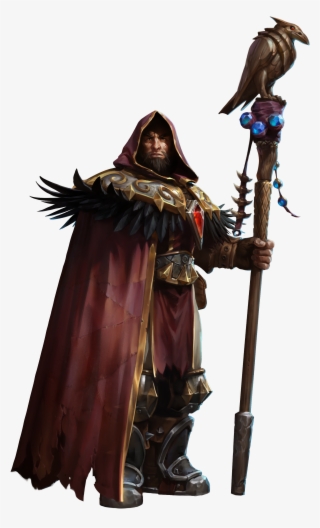 Medivh-2d - Heroes Of The Storm Medivh Png