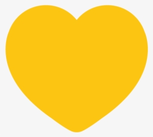 Yellow Heart Clip Art