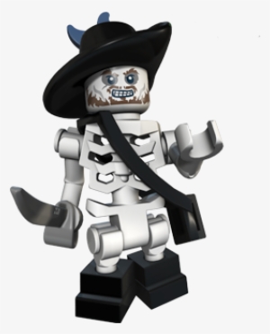 Lego Barbossa Skeleton - Lego Pirates Of The Caribbean Captain Barbossa