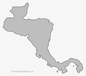 Central America - Outline Of Central America