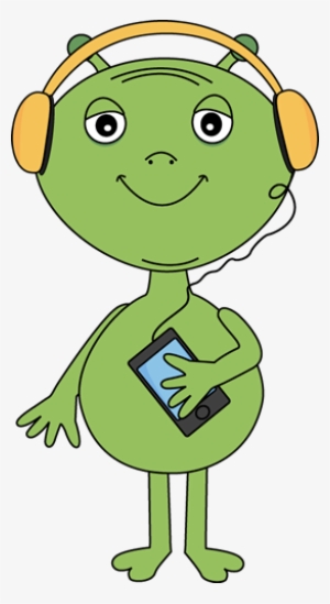 Ch B Alien Listening To Music Space Pinterest Aliens - Alien Listening To Music