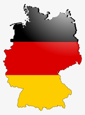 Of America,map, - Germany Flag Png Icon