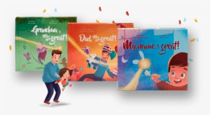 Personalized Books For Each Member Of The Family - One Personalised Kids' Story Book