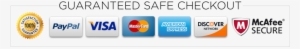 Add To Cart - Guaranteed Safe Checkout Icons