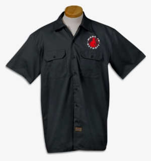 Mid - Dickies - Black Workshirt - Choose Thread Color - Shirt