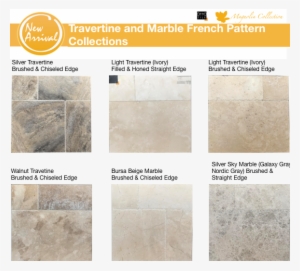 Travertine And Marble French Pattern Collections - Tile