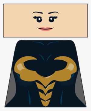 Wasp - Lego Female Face Decal
