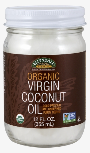 Virgin Coconut Oil In Glass Jar, Organic - Nutritional Information Virgin Coconut Oil